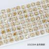Pedras de Strass Octogonais Corte Rosa 8mm Dongzhou para Nail Art, Cristal Brilhante Atacado Diamante de Imitação Acessórios para Brincos DIY