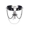 Collar Gótico Diablo Cruz Araña Borla Remache Hip Hop Personalidad Sentido del Diseño Exagerado Punk