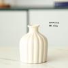 Vaso cerâmico branco-creme mini vaso flor artificial corredor nórdico pequena decoração decoração de casa flor artificial pequeno vaso