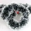 Decorações de Pingente de Pulseira de Natal Pulseira Verde Escura 2 m de Comprimento Decorações de Árvore de Natal Pulseira
