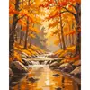 Pintura al Óleo Digital de Flor de Cerezo DIY Pintado a Mano Pintura Decorativa Escénica para Sala de Estar Popular Pintura de Compra Grupal ozon