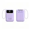 Batería Externa Certificada 3C 20000 mAh Super Gran Capacidad Carga Rápida 22.5W Batería Externa Portátil Venta al por Mayor Personalizada