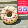 Ornamentos Grandes de Sorvete Simulado Escultura de Sobremesa ao Ar Livre Decoração de Macaron Donut Cone Loja de Bebidas Geladas Fibra de Vidro