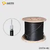 Atacado de fábrica cabo óptico externo GYXTW-4B1 tubo de feixe central de 4 fibras modo único fio de fibra externa levemente blindado de 4 fibras