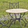 Móveis de Ferro Estilo Europeu Subei Home Mesas e Cadeiras Artesanato em Metal Mesas e Cadeiras para Casa Cadeiras de Jantar de Ferro para Jardim