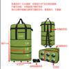 Bolsa de equipaje impermeable plegable de gran capacidad, bolsa con ruedas universales de aviación, bolsa de almacenamiento, bolsa de viaje portátil con ruedas