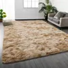 Venta al por mayor transfronteriza de mantas suaves de felpa de seda de color sólido teñidas en degradado para sofás, mantas refrescantes para dormitorios, mantas de mesita de noche y alfombras de sala de estar de cuerpo entero.