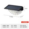 Luces Solares Personalizadas para Escalones Luces Decorativas para Patio Exterior Valla Pared Luces de Encendido Automático Luces Nocturnas Terraza Impermeables Barandillas