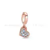 Pingente Pandora de Cobre Branco Banhado a Prata Pingente de Animal Digital Fivela Fixa Contas Acessórios DIY Contas