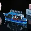 Botella a la deriva creativa brillante Reloj de arena mediterráneo Gota de aceite Adorno de decoración de escritorio para el hogar Regalo de cumpleaños para niños