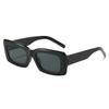 2025 nuevas gafas de sol cuadradas transfronterizas Gafas de sol de moda de montura grande simple europea y americana Gafas ligeras para hombre y mujer para comercio exterior