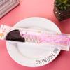 Peine dentado especial para el cuidado de pelucas, peine pequeño de acero antiestático, accesorio para el cuidado de pelucas, peine para cabello liso, peine para pelucas