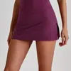 Falda de Tenis Transpirable de Secado Rápido Cruzada Europea y Americana con Capa Base Antiexposición para Deporte Casual al Aire Libre Running 4163