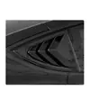 Adequado para Tesla Model 3/Y Adesivos Decorativos de Tampa de Fibra de Carbono Acessórios de Modificação de Proteção da Janela Triangular Traseira