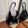 Bolso Transfronterizo Bolso de Gran Capacidad Bolso de Hombro con Lazo Nuevo de Verano para Mujer 2025 Mochila Cruzada de Moda para Viaje