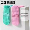 Meias de Basquete Masculinas Todas as Estações Meias de Cano Médio Combinando Cores Casal Espessadas com Fundo de Toalha Absorção de Choque Antiderrapantes Meias Esportivas Profissionais