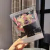 Caja de regalo de flor eterna iluminada para el Día de San Valentín y el Festival Qixi, ramo de rosas artificiales para regalo de cumpleaños de novia o recuerdo