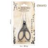 Tijeras Vintage en Forma de Corazón Tijeras Manuales Tijeras Bordadas Tijeras de Flor de Ciruelo Tijeras de Sastre Tijeras Pequeñas para Estudiante Oficina