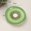 Acessórios de Resina Desenho Animado DIY Enfeites Cor Sólida Prato de Frutas Cola de Creme Presilhas de Cabelo Fivelas de Sapato Chaveiros Pingentes Acessórios