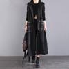 Chaleco para Mujer Otoño 2026 Estilo Nuevo Holgado Tallas Grandes Adelgazante Chaqueta Negra Casual con Capucha de Longitud Media