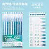 Set Completo de Bolígrafos Azules de Frutas para Diario 99/135/234 Colores Bolígrafos de Colores Morandi para Estudiantes Transfronterizos, Especiales para Tomar Notas y Dibujar