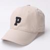 Boné de Baseball da Moda para Bebê com Letra C, Chapéu Fino de Sol para Primavera e Verão para Crianças, Popular nas Redes Sociais