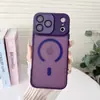 Adecuado para Apple 18Promax Yashun Funda Magnética para Teléfono con Sensación de Piel Iphone16 Película para Lente Protección Completa 13 Funda Protectora