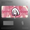 Mouse Pad Graffiti Homem-Aranha Gwen Marvel Anime Extra Grande com Apoio de Pulso Jogo E-Sports Escritório Teclado Almofada de Mesa Espessura Aumentada
