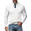 Chaleco de Punto Jacquard con Cuello en V para Hombre Transfronterizo 2026, Patrón Texturizado Pesado, Chaleco Suéter sin Mangas Multicolor