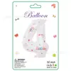 Paquete de Tarjetas Versión Delgada de 32 pulgadas Verde Fruta y Rojo Rosa Gradiente Globos de Gelatina de Helado con Números de Cumpleaños para Fiesta Infantil Globos de Papel de Aluminio