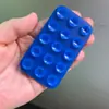 Nuevas 24 Piezas de Ventosa de Silicona Engrosada 10g Funda para Teléfono Móvil Cuadrada Ventosa Doble Cara Soporte para Teléfono Móvil de Una Cara En Stock