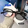 Estilo de venta caliente transfronterizo Krosus Yan marco negro hebilla clásica de herradura montura de gafas para hombre marco grande casual de negocios lujo ligero para mujer
