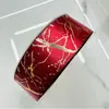 3.8cm Venta Caliente Transfronteriza Termoestable Estampado en Caliente Patrón Europeo Textura Agrietada Hecho a Mano DIY Cinta Lazo Accesorios para Cajas de Regalo