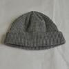 Chapéu de lã de cor pura estilo coreano para outono e inverno, chapéu de pele de melão para casal, chapéu de malha estilo masculino, chapéu frio de hip-hop feminino, atacado
