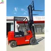 Carro de Herramientas de Carga de Equilibrio de Cuatro Puntos, Apilador Eléctrico Sentado, Carretilla Elevadora de Manejo y Carga de Mercancías de Almacén