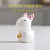 Estatueta de Veado em Cerâmica com Esmalte Seguro para Viagem, Ornamento Giratório Famoso na Internet, Gadget para Alívio de Estresse de Mesa Atacado
