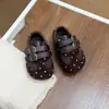 Zapatos de Cuero para Bebés y Niños Pequeños Estilo Británico 2026 Otoño/Invierno Nuevo Estilo Zapatos para Caminar para Niñas Zapatos de Princesa para Niñas Pequeñas