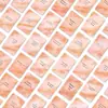 Estilo Ins Dourado Rosa Cartões de Afirmação da Fortuna 36 Cartões com Frases de Manifestação Materiais para Diário Decoração de Parede Cartões Pequenos