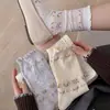 Sin Estampados Florales, Sin Primavera~ un Calcetín Artístico Estilo Bosque con un Ambiente de Ensueño, Calcetines Holgados de Malla Transpirables y Suaves hasta Media Pantorrilla para Mujer