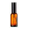 Frasco de vidro escuro para chá, frasco conta-gotas para spray cosmético, loção de névoa fina, água de flor, orvalho puro, óleo essencial, tampa de rosca