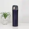 Taza Aislada de Acero Inoxidable al Vacío de Doble Capa Creativa con Hebilla de Cierre Tapa Desplegable Taza para Coche Portátil de Negocios Taza Aislada de Gran Capacidad