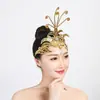 Flor de Cabeza de Xishuangbanna Nuevo Estilo Étnico Performance Étnico Venta al por Mayor Escenario de Danza Clásica Performance de Baile Mujeres Modernas