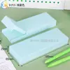 Caixa de Papelaria Fosca, Estojo Portátil para Estudantes, Estojo para Canetas com Impressão de Logo, Caixa de Armazenamento de Material Escolar e Papelaria