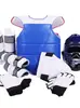 Equipo de protección de Taekwondo juego de cinco piezas para niños y adultos, adecuado para entrenar Sanda, combate y boxeo, juego de equipo de protección engrosado