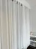 Cortina para Guarda-Roupa de Metal, Cortina para Porta de Armário Aberto, Cortina à Prova de Poeira, Tela de Privacidade, Barra Sem Furo, Uso Doméstico de Alto Padrão