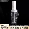 Fabricante de Espumador de Leite Elétrico Graduado de Vidro Transparente, Batedor de Café, Copo de Vidro, Jarra para Espumar Leite, Haste Misturadora, Mixer