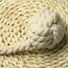 Suministro directo de fábrica cuerda de algodón para cortina bola colgante bola colgante de algodón poliéster correa de borla correa de cuerda hebilla decorativa de cortina pastoral