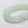 Zhu Ming comercio calcedonia verde claro cuentas sueltas productos semiacabados venta al por mayor diy hecho a mano pulsera de cuentas collar accesorios