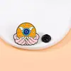 Série Olho do Diabo Insígnia Criativa Olhos de Gota de Óleo Metal Insígnia Criativa Personalizada Fivela de Bolsa Acessórios Peito