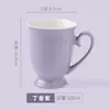 Taza de cerámica con patrón de LOGOTIPO personalizado, promoción empresarial, regalo personalizado, taza publicitaria, taza creativa para té con leche y café